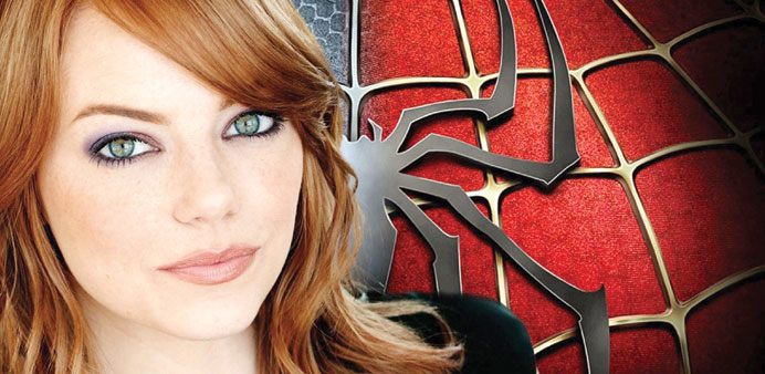CANDID: Only 25, Emma Stone has already starred in a slew of films, and reprises her role in The Amazing Spider-Man 2.   