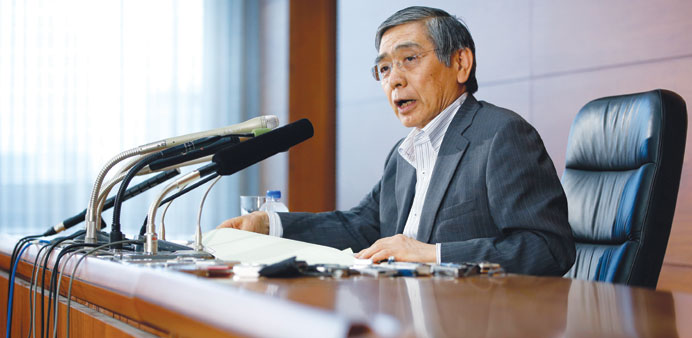 Kuroda: The biggest player in the bond market.