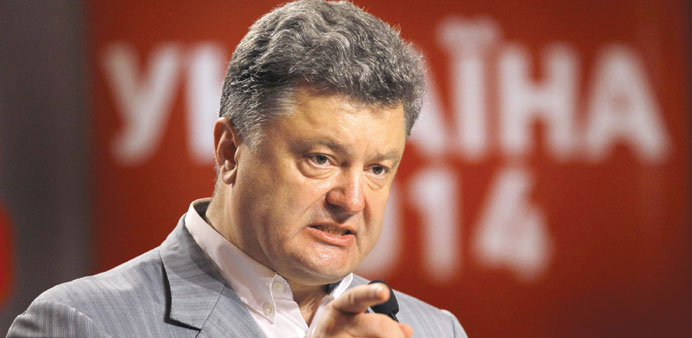 Poroshenko: Nobody in any civilised state will hold negotiations with terrorists.