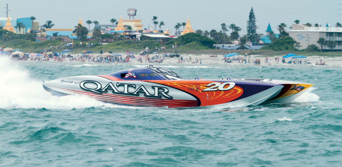 Ali al-Neama and Mohammed al-Nasser at Cocoa Beach recently.