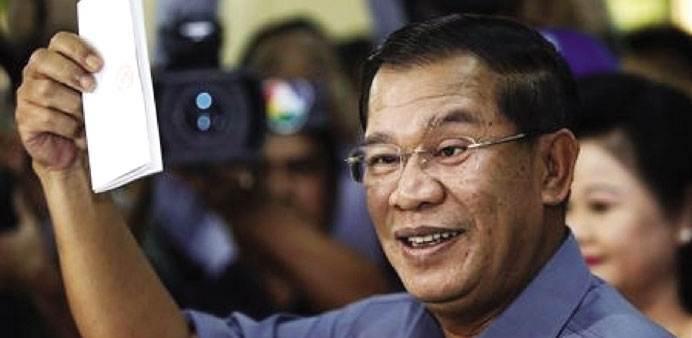 Premier Hun Sen.