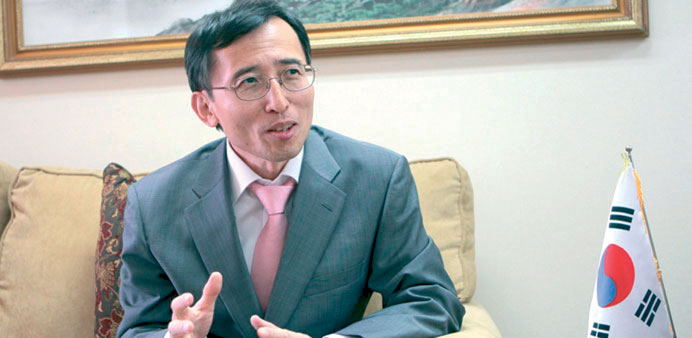 Korean Ambassador Keejong Chung