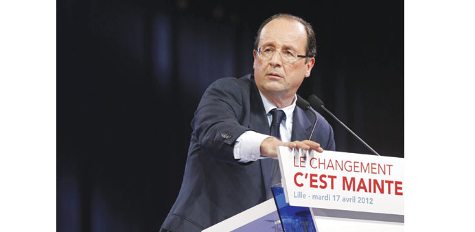 Hollande: 20% of voters approved of the president.