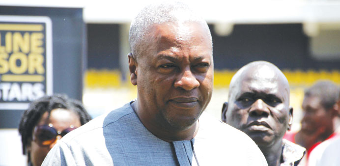Ghanau2019s president John Dramani Mahama