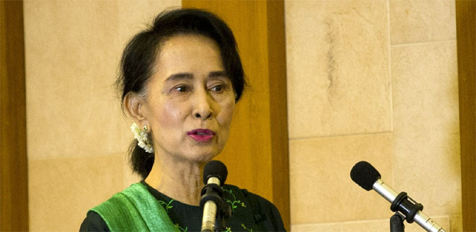 Aung San Suu Kyi (file picture)