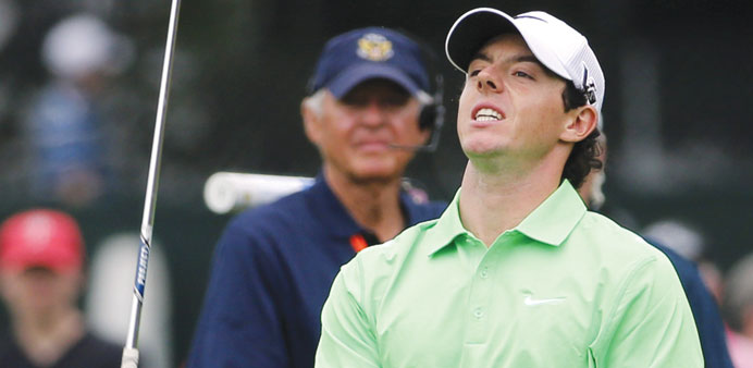 Irish golfer Rory McIlroy