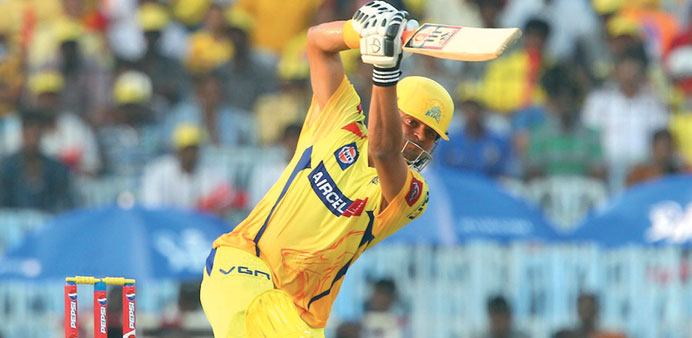Suresh Raina stroked a blazing 82 off 42 balls.