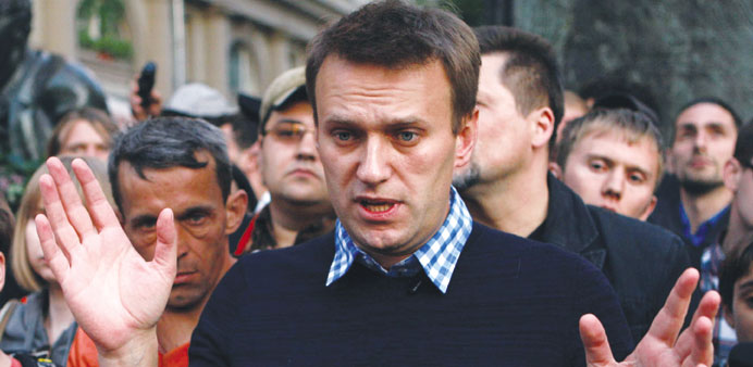 Navalny: defiant