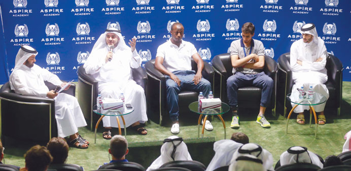 Aspire Academy New Student meeting