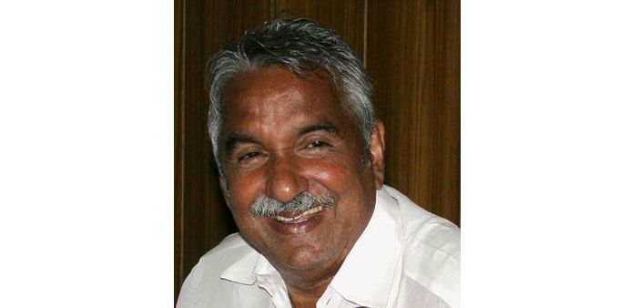  Chief Minister Oommen Chandy 
