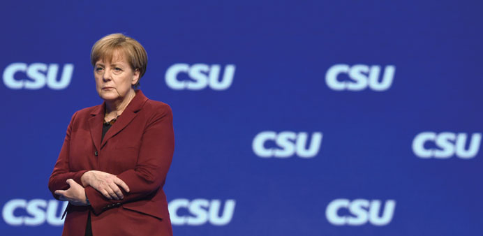 Merkel: she has rebuffed calls to introduce a formal ceiling on the number of refugees Germany accepts, convinced that such a cap will be impossible t