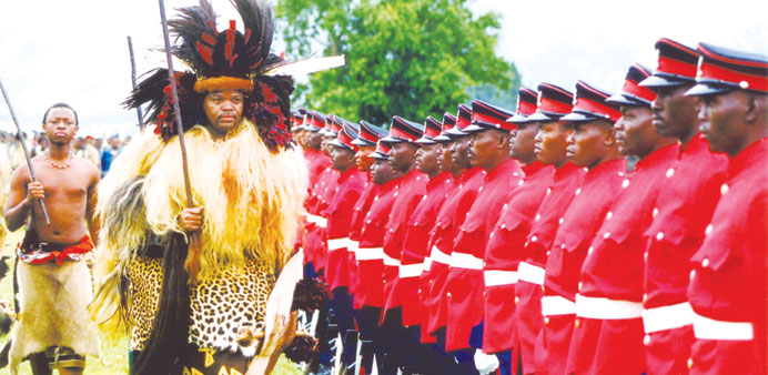King Mswati III
