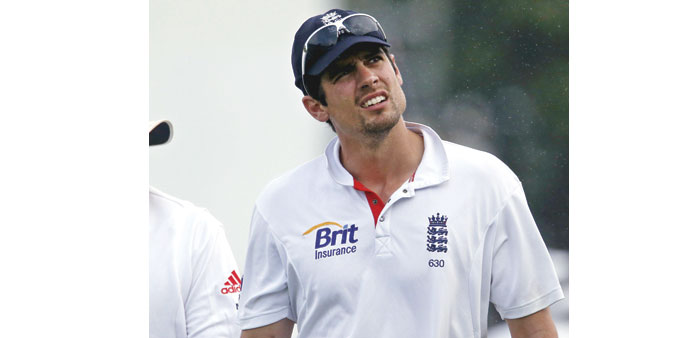 Englandu2019s captain Alastair Cook