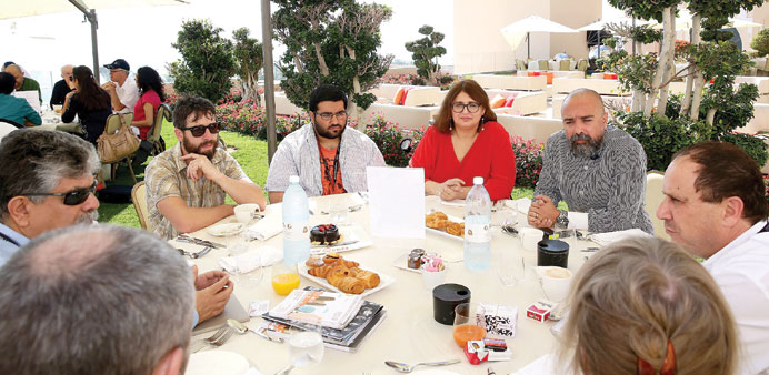 MEETING POINT: Qumra sets a new model for developing emerging film talents.