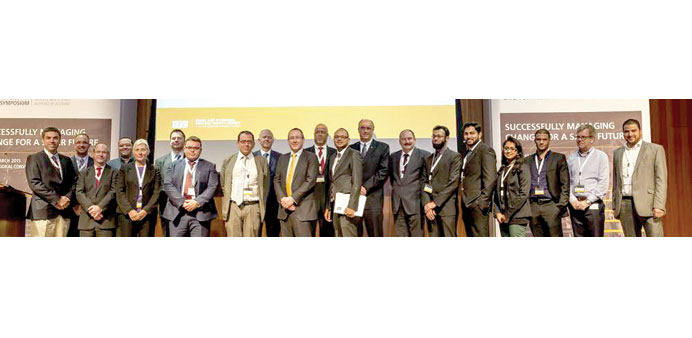 Some of the participants of the symposium.