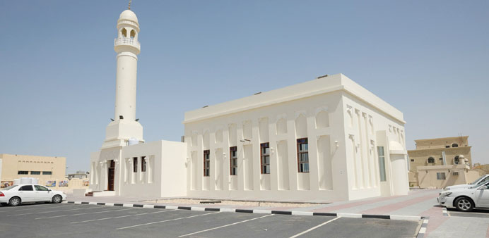One of the new mosques.