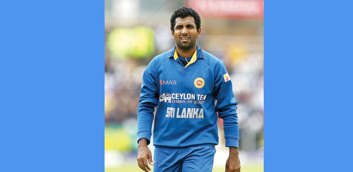  TOP TALENT: Prasad forms an integral part of Sri Lankan bowling attack. 