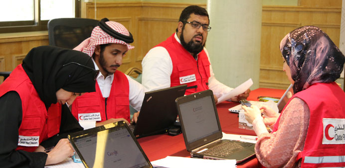 QRC has activated an operation room to co-ordinate relief efforts.