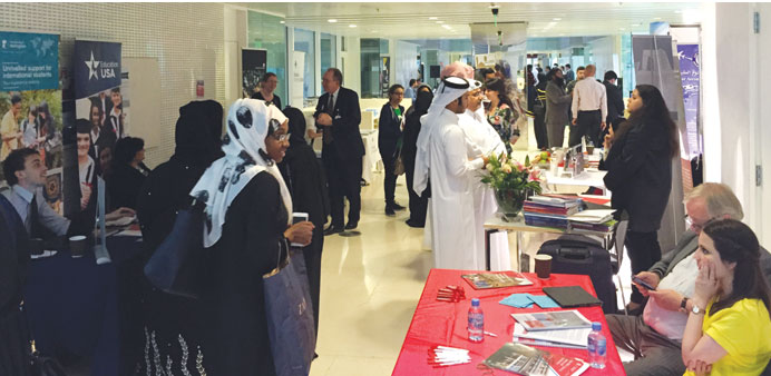 Representatives from more than 30 universities and educational centres participated in the 2015 ABP College Fair. 
