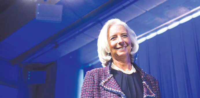 IMF managing director Christine Lagarde: senior policymakers should heed Lagardeu2019s challenge to adopt policies that boost the participation, pay and a