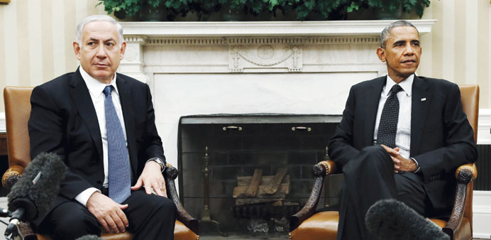 Obama and Netanyahu u2026 cold war!