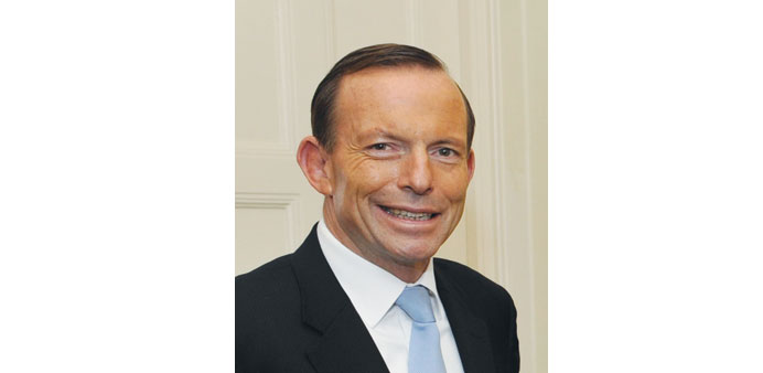 Abbott: keen to restore ties