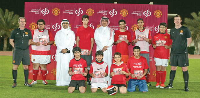 Moments from the Manchester United-run soccer school.