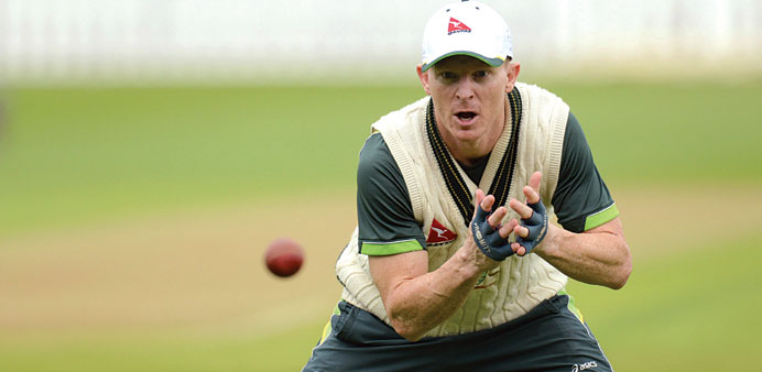 Australian opener Chris Rogers during his team's training session yesterday. (Action Images via Reuters)