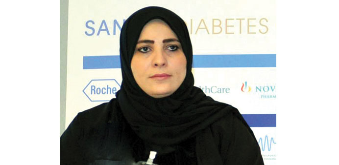 Manal Musallam: underlines the need for an educational programme to control the spread of  diabetes. 