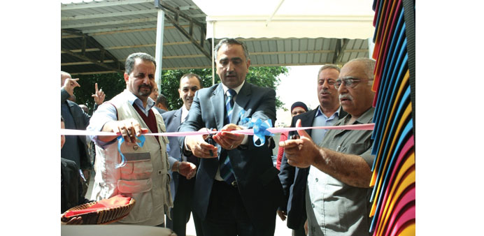 Officials and dignitaries at the launch ceremony.