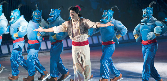  Moments from the show, which was attended by more than 40,000 fans in Doha.