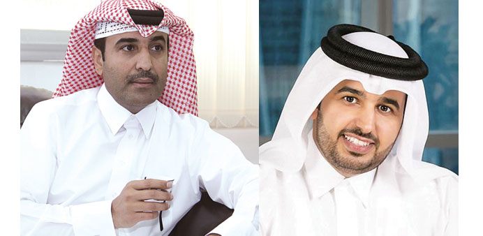 Issa bin Mohamed al-Mohannadi and Abdulaziz bin Nasser al-Khalifa