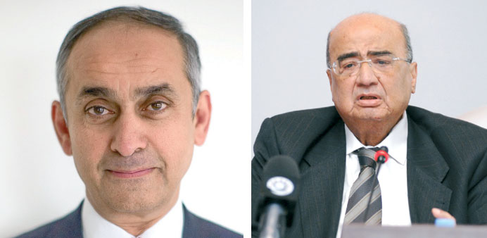   Lord Darzi of Denham and  Dr Mohamed Fathy Saoud