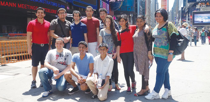 Some of the students who completed the SSRP programme.
