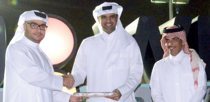 Officials at the launch of the campaign.