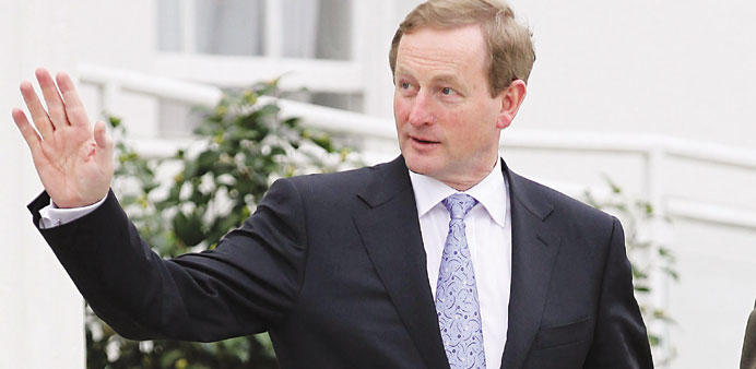 Enda Kenny: facing a Hobsonu2019s choice.