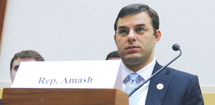 Amash: the government collects the phone records, without suspicion, of every single American in the US.