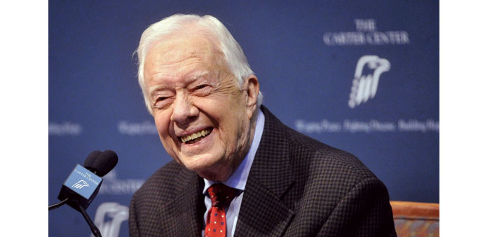 Former US president Jimmy Carter 