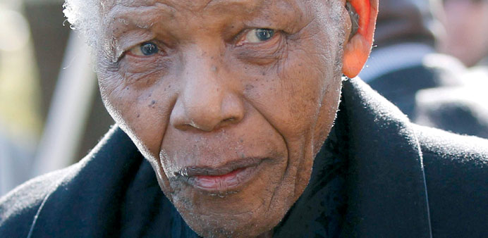 Mandela: remains a symbol of the struggle against racism.