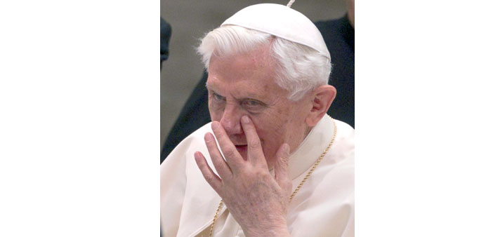 Benedict XVI: aware of the gravity of his decision.