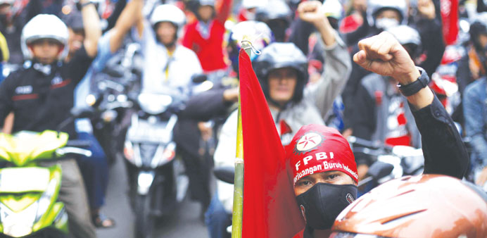 Workers in Jakarta this year received a 44% increase in minimum salaries and others across the country have also received sizeable raises.