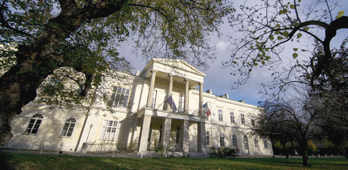 The Palais Clam-Gallas in Vienna. The Qatari embassy is the buildingu2019s new owner. 